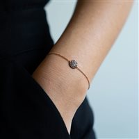 Bracciale Burato Donna Diamonds Paillettes in Oro rosa Diamante BN986 - BN986